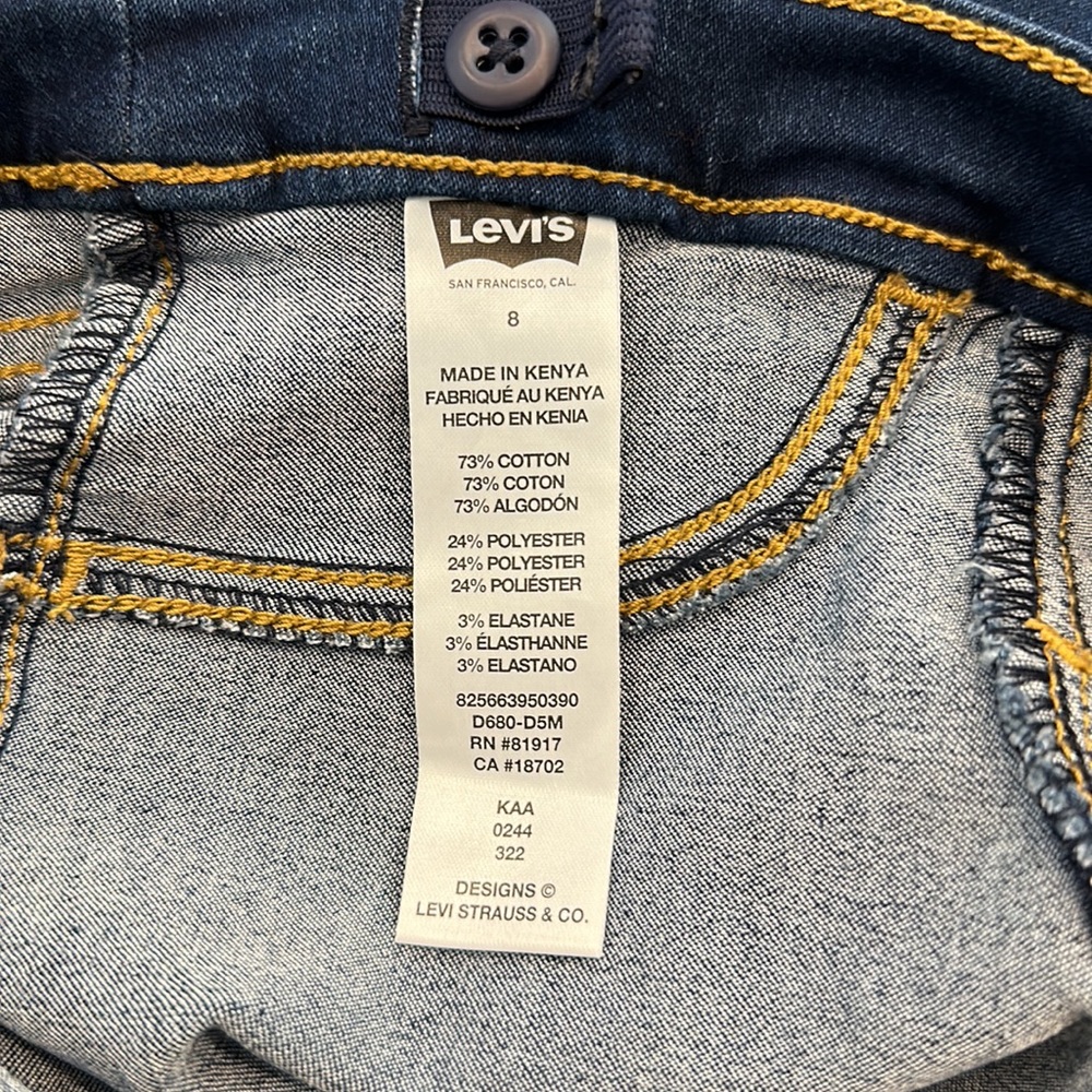 Bundle of Girl’s Levi’s Jeggings Size 8 - Picture 6 of 14